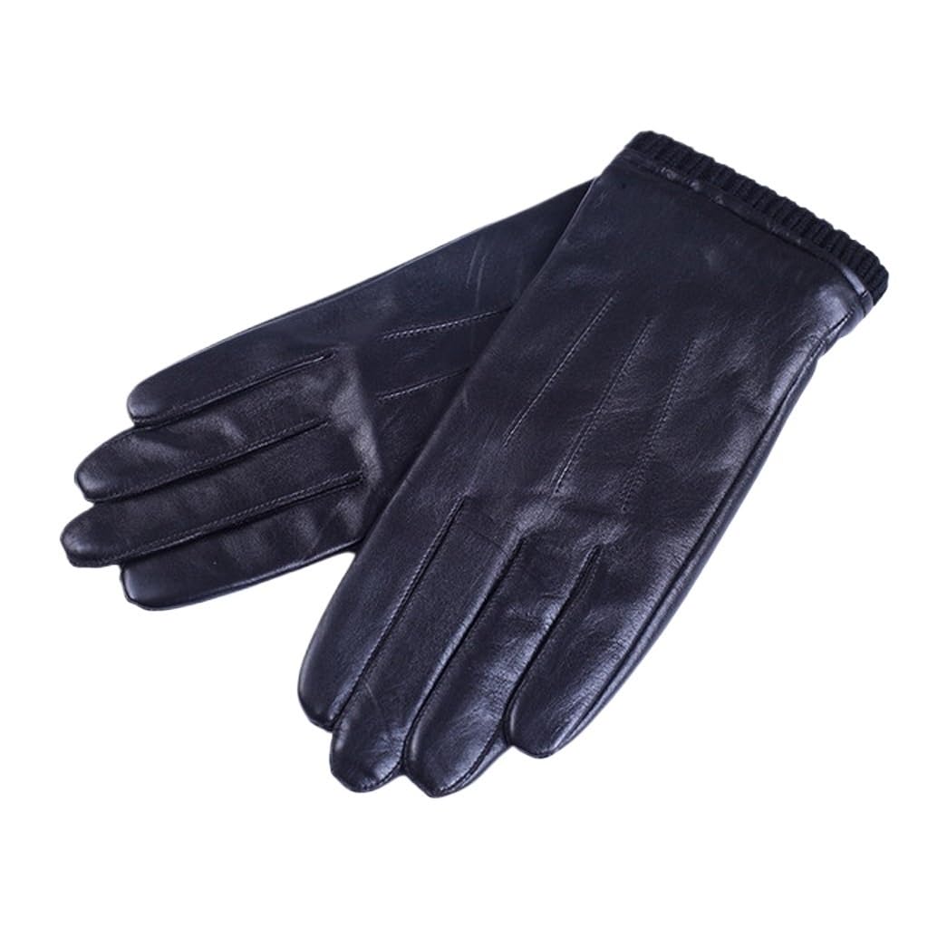 Mens Gloves Winter Warm Gloves Cycling Driving Autumn Leisure Gloves M Code