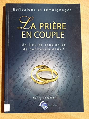 La prière en couple [French] 2828501396 Book Cover