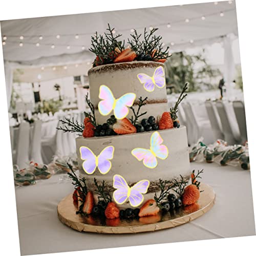 jojofuny 6 Conjuntos De Enfeites De Design De Cupcake Enfeites De Decorações De Aniversário Suprimen