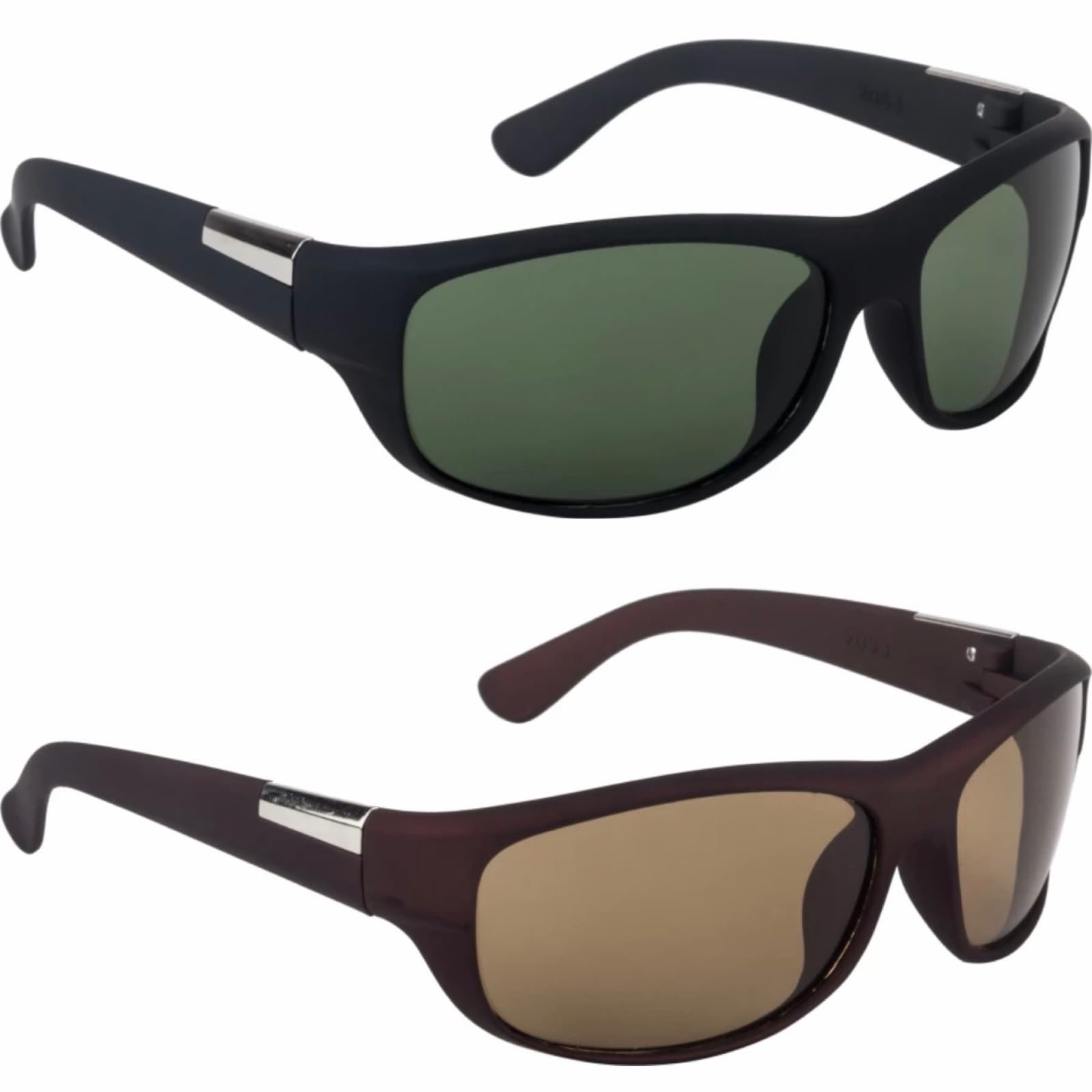 UV400 Polarized Sunglasses for Men & Women | Lightweight Wraparound Rectangular Frame | Driving, Fishing, Riding, Travel & Outdoor Eyewear-image-19