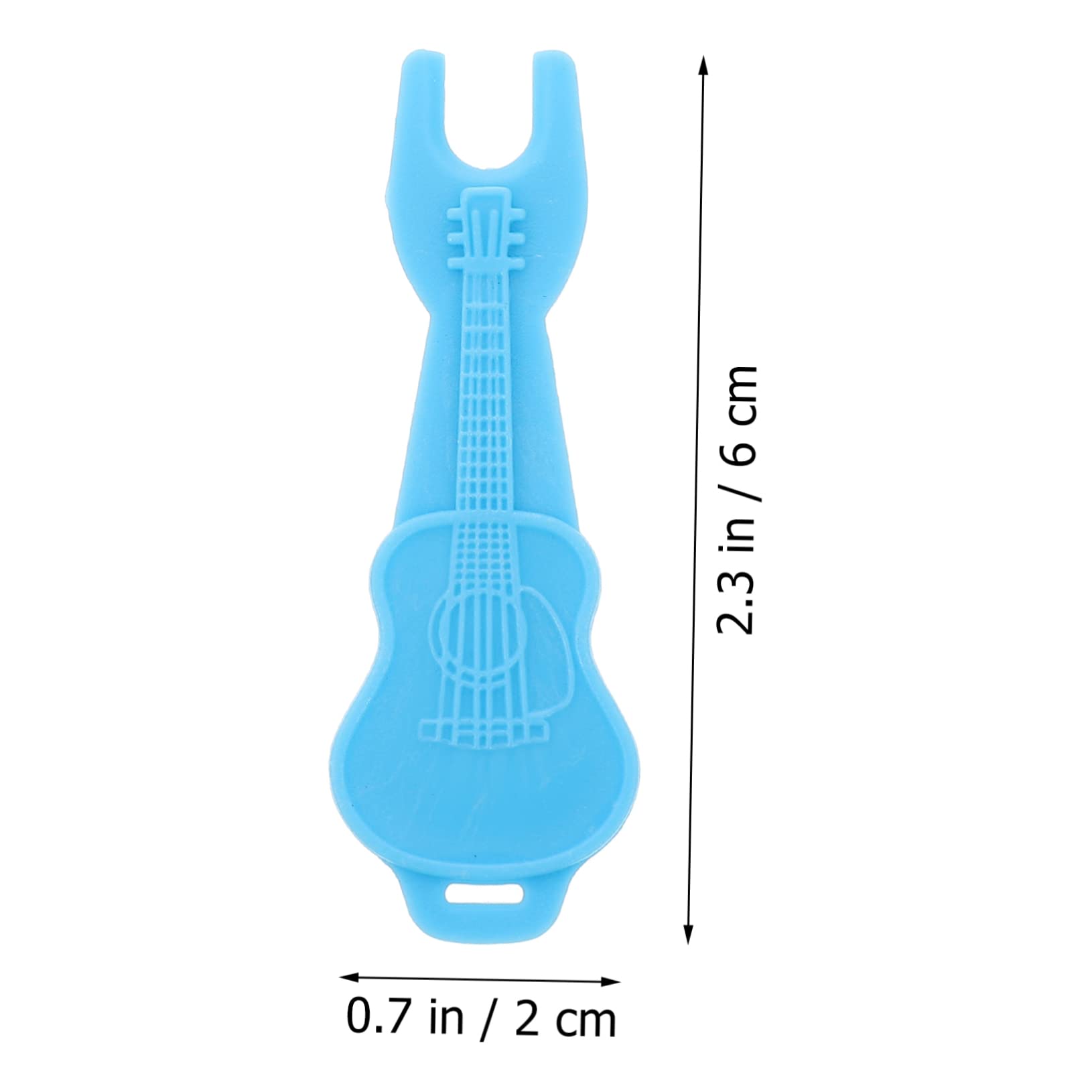 HEMOTON 10pcs Guitar String Winders Plastic Guitar String Tools Supplies Easy to Use