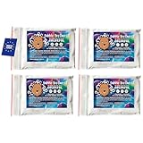Bubble Brothers - Riesenseifenblasen Pulver für 20 Liter Seifenblasenlösung große und haltbare Seifenblasen Seifenblasenflüssigkeit 4 x 5 Liter Nachfüllflasche Geschenk Giant Soap Bubbles Mixture