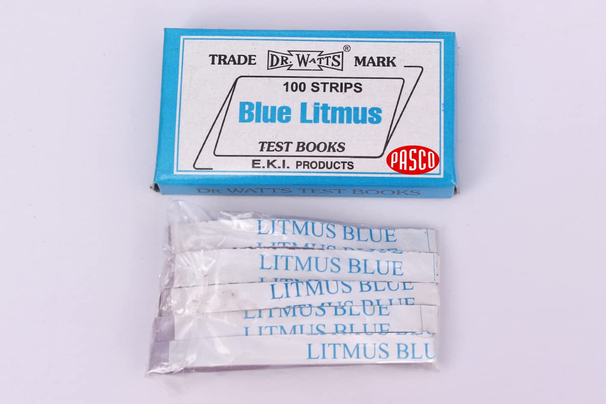 Pasco Blue Litmus Paper For Lab And Scientfic Activities Test Paper Litmus Strips(100 Leaves) (B09KLWCMXC) Amazon Price History, Amazon Price Tracker