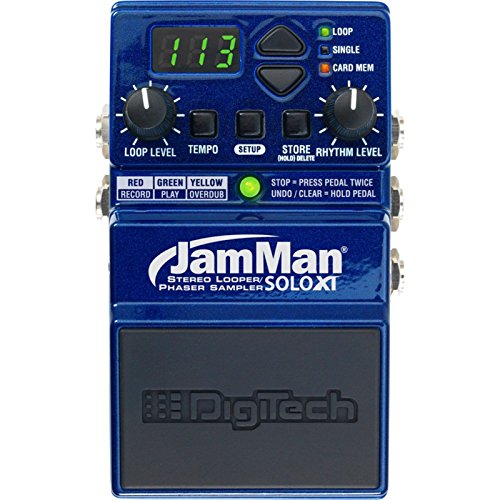 Digitech JMSXT Jamman Solo XT Stereo Looper Phrase Sampler Pedal