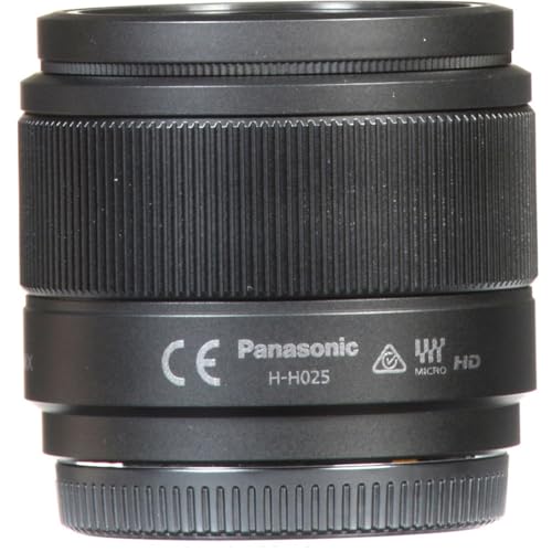 Panasonic LUMIX G Lens, 25mm, F1.7 ASPH, Mirrorless Micro Four Thirds, H-H025K (USA Black) - Image 6
