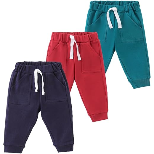Cotton Interlock Lounge Pant Pack of 3