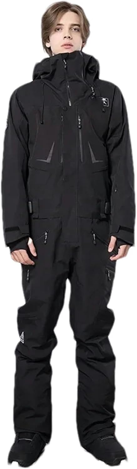 Winter One Piece Ski Suit Men and Women Waterproof Warm Snow Sets Clothes Snowboard Wear Skiing Windproof Snowsuit