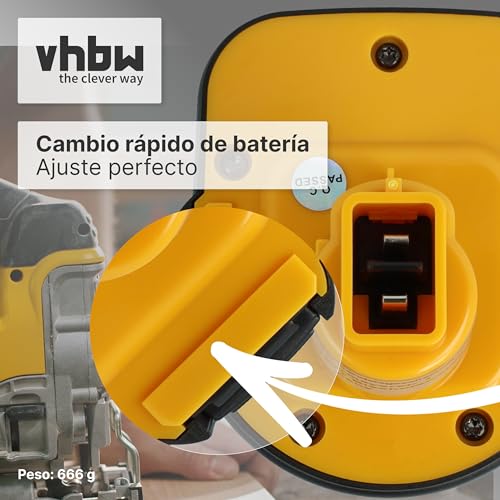 Miniatura 4 de Vhbw Batería Recargable Reemplaza Black Decker A9252 England Sl1 3yd, A9275 England Sl1 3yd Para Herramientas Eléctricas 3000 Mah Nimh 12 V