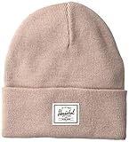 Klassisch gewebtes Label Herschel Herren Elmer Beanie-Mtze, Esche Rose, Einheitsgröße