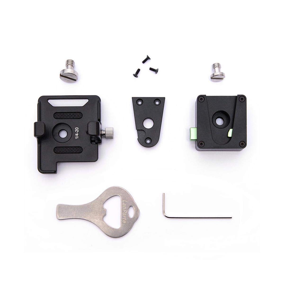 Tentacle Aluminum bracket for SYNC E with additional quick release mount