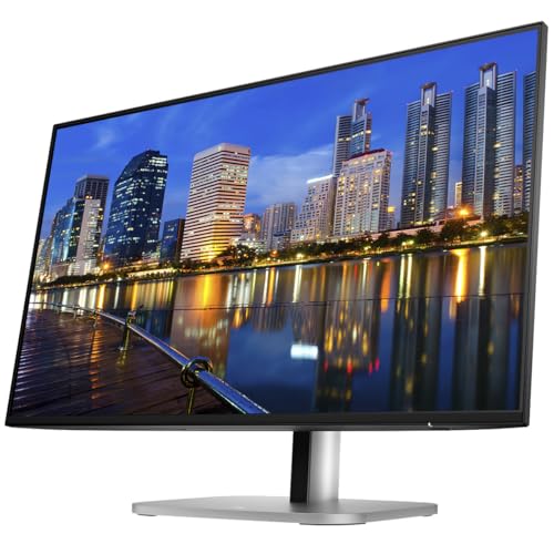 Image of HP Series 7 Pro 32-inch 732pk 4K UHD (3840 x 2160) LCD IPS Monitor, 2-Pack Daisy Chain Connectivity, Full Dock, USB Hub, Thunderbolt 4 USB-C, RJ-45 Bundled with Desk Mount Dual Monitor Stand