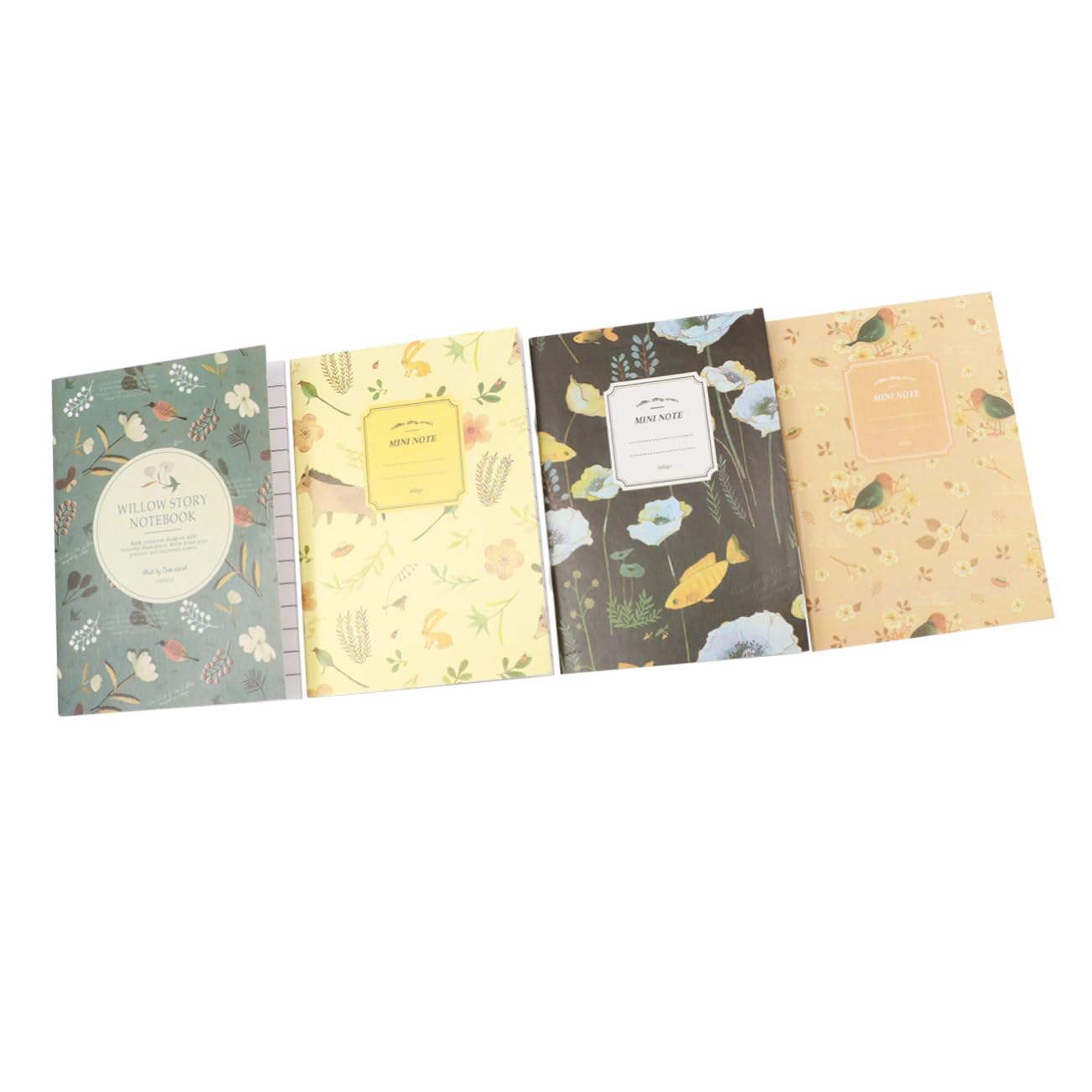 Gadpiparty Mini Libretas Naturales Páginas Cuadernos Para De Notas Oficina Y Escuela Mixtos 50 Piezas*2