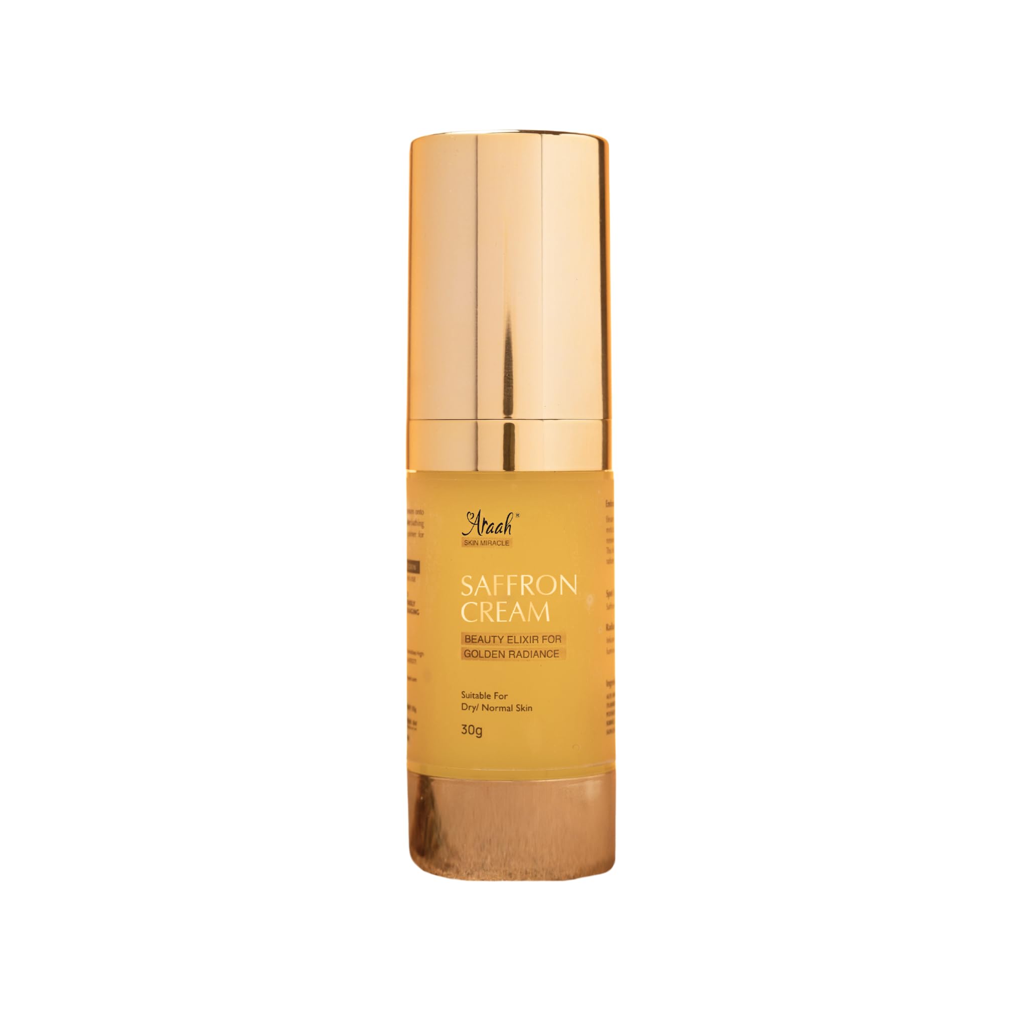 Araah Saffron Brightening Cream – 30g | Achieve Flawless, Radiant Skin with Natural Glow, Reduces Pigmentation & Dark Spots