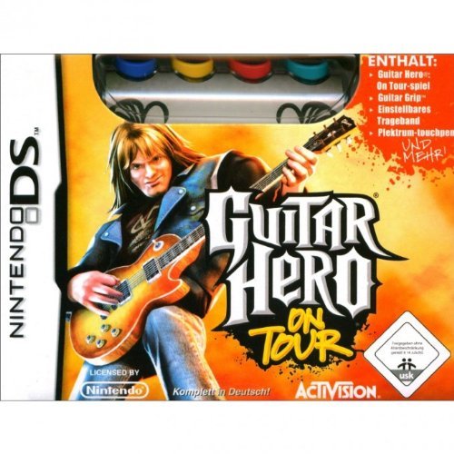 Guitar Hero On Tour Bundle inkl. Guitar Grip und Guitar Hero Ohrhörer - [DS]