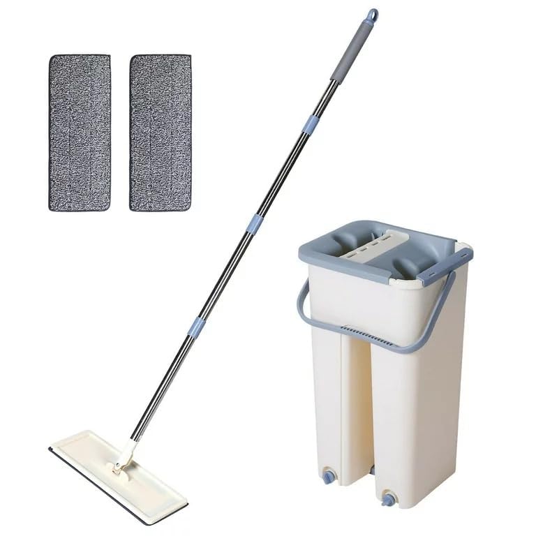 See full amazon price history chart for SHREE RAMANAND CREATION Bucket Set with 2 Washable Microfiber Pads, Wet and Dry use, Home Floor Cleaning System for All Floor Types and Windows White SHREE RAMANAND CREATION Bucket Set with 2 Washable Microfiber Pads, Wet and Dry use, Home Floor Cleaning System for All Floor Types and Windows White (B0CWVF4VBV) Amazon Price History, Amazon Price Tracker