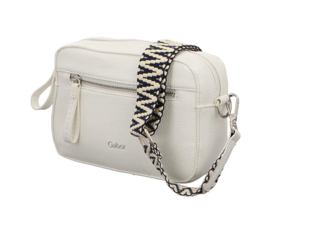 Gabor Women's Silena 004210 Shoulder Bag, White, M, 004210