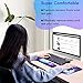 Mouse Pad Keyboard Wrist Rest Non Slip Wrist Support Rest Mouse pad for Office, Computer, Laptop, Typist, Gamer, Compact Cushion Pad with Ergonomic Acupoint Massage Support (Starry Night)