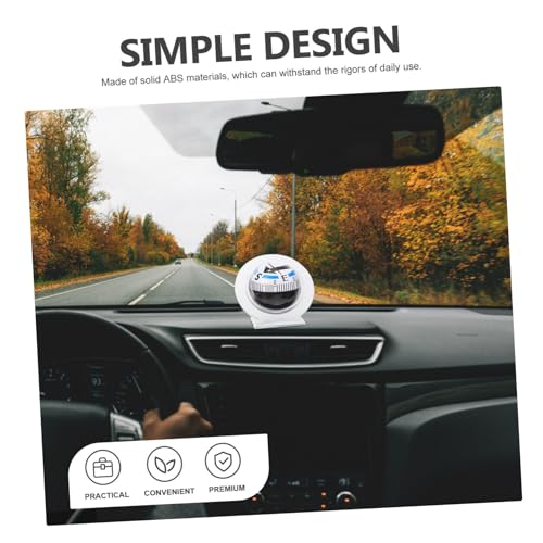 Brújula de bola para tablero para auto UPKOCH miniatura 4
