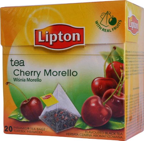 Lipton Cherry Morello té, 20 bolsitas - 1 unidad