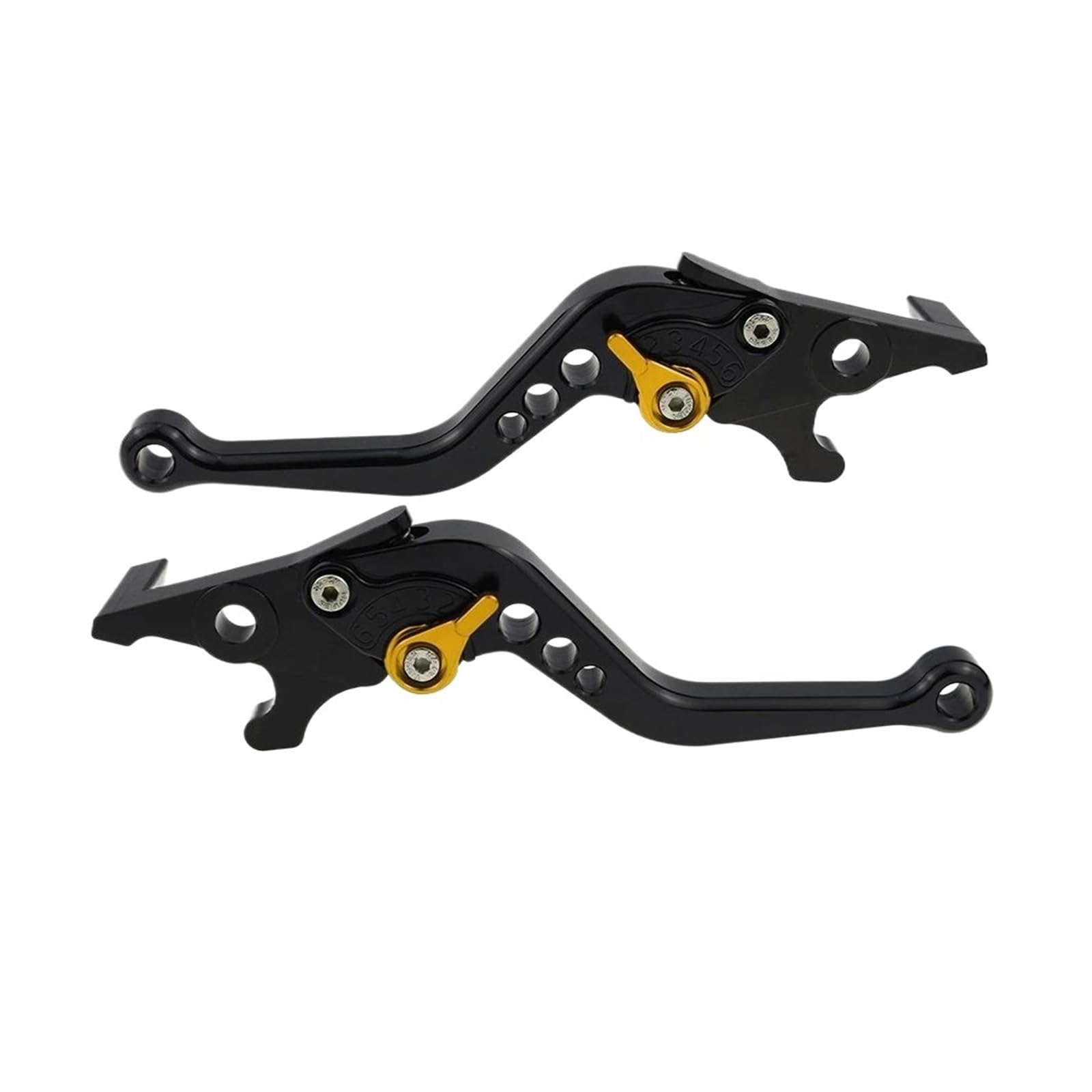Mamxvkvzeu A-Black With Gold Motorbike Brake Clutch Handle Levers Motorcycle Brake Clutch Levers Handle For Forza 750 350 300 250 125 X-Adv Adv350 Nss