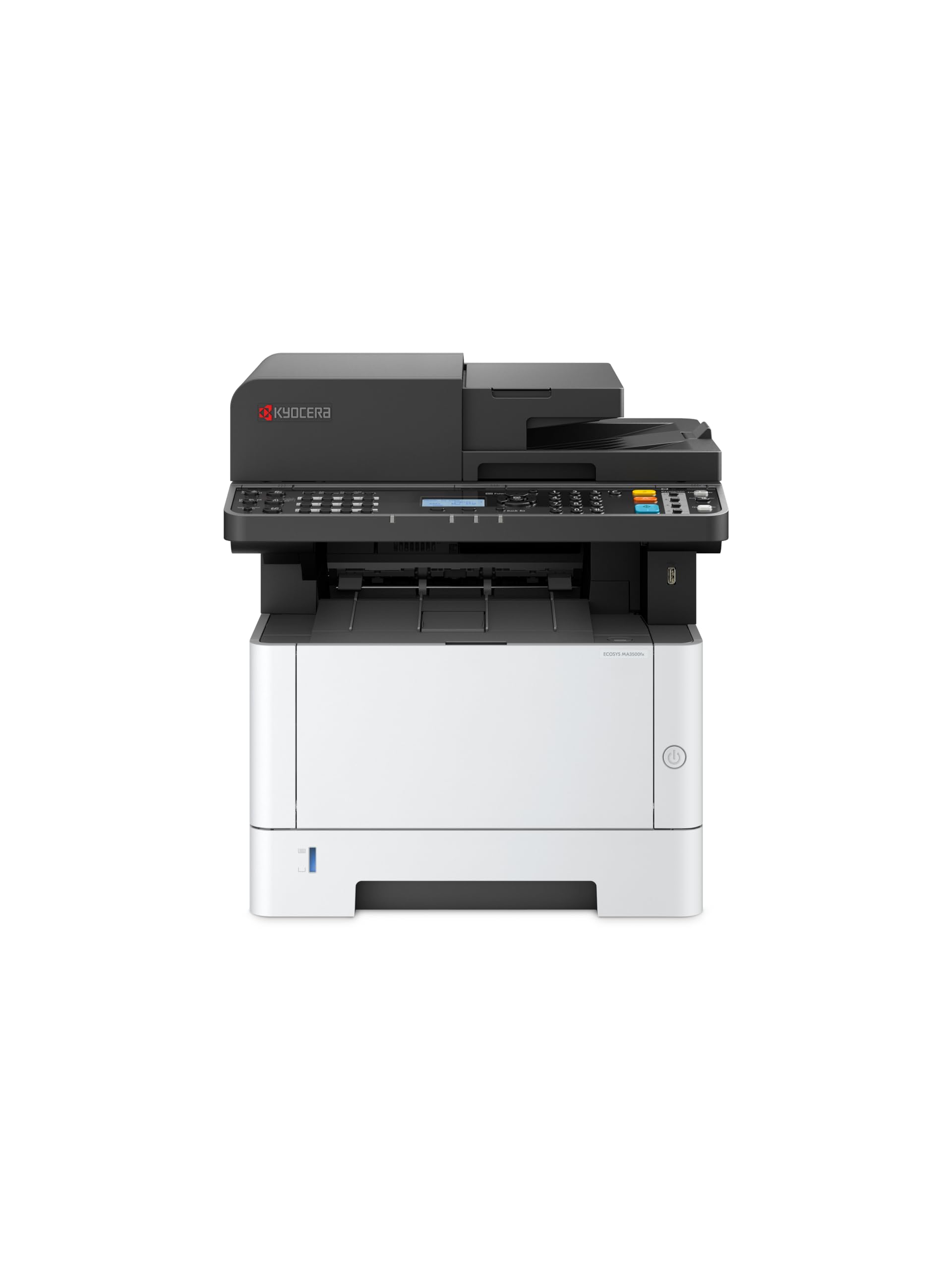 Kyocera Ecosys MA3500fx Multifunktionsdrucker Schwarz Weiss | Drucker Scanner Kopierer, Fax. 35 Seiten pro Minute. Laserdrucker Multifunktionsgerät mit Mobile-Print