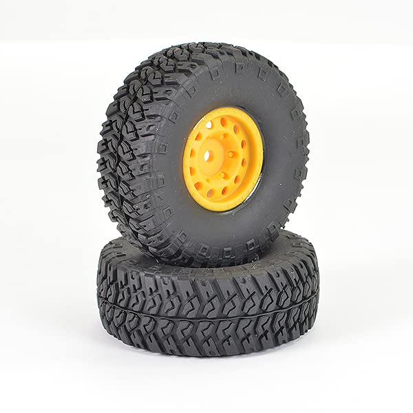 FTX Outback Ranger XC - Juego de ruedas y neumáticos - Amarillo (Pr)