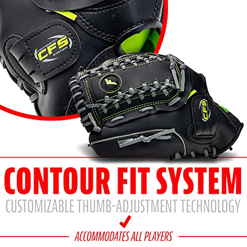 Image of Franklin Sports Baseball and Softball Glove - Field Master - Baseball and Softball Mitt