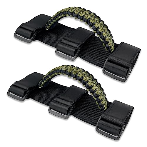 2 Pack UTV Roll Bar Handles for 1.5-2 inch Bars