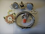 300k Volume Wiring Harness Kit For Stratocaster CTS Oak .022uf Orange Drop