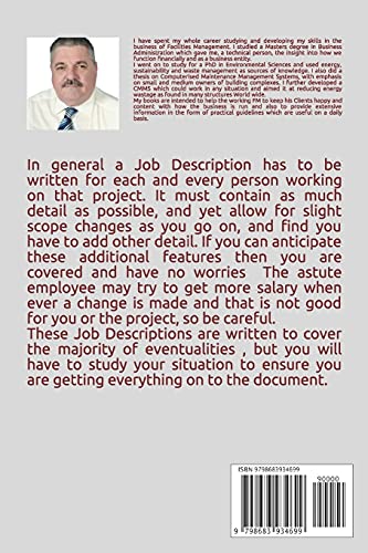 Job Descriptions: for FM