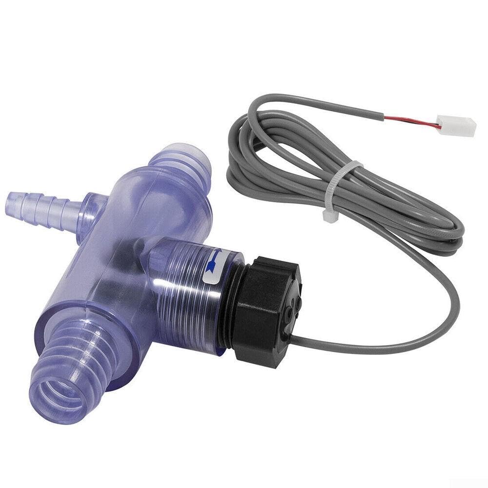 Interruptor de Flujo de Agua para Bañera de Masaje Sensor de Caudal 24V Plástico al Agua Caliente Frío Repuesto Kit Completo(2560-040)