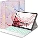 Produktbild IVSOTEC für Samsung Galaxy Tab S8 Plus/S8+/S7 FE/S7 Plus/S7+ Tastatur Hülle mit Touchpad 12,4 Zoll 2022,Magnetisch Kabellose Beleuchtete QWERTZ Bluetooth Tastatur Hülle für Tab S7 FE S8+ 2021,RoGold