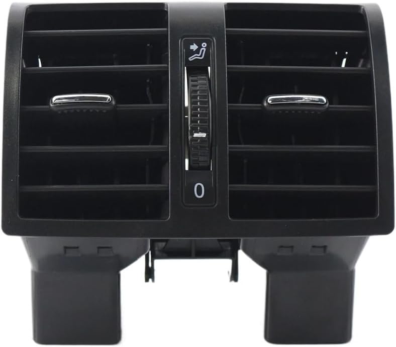 Air Conditioner vent outlet Car Air Conditioning Rear Air Vent Rear Air Conditioning Outlet Vent Replacement for Vw For 2003-2015 For Caddy 2004-2015 AC outlet grille