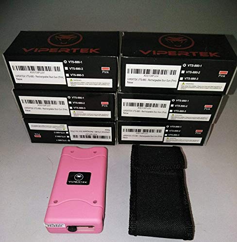 (6) Stun Gun (+ Bonus 6 Holster Cases) - Wholesale Lot
