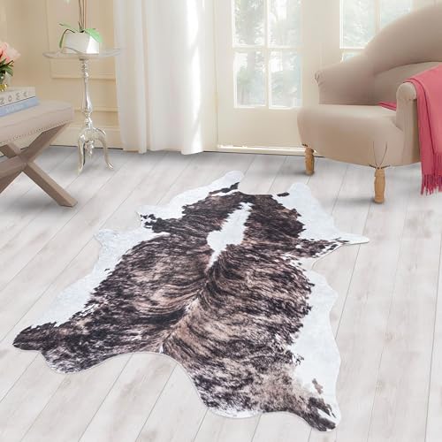 Waschbarer Teppich Deko Wohnzimmer Teppich Schlafzimmer Läufer Flur Fellteppich Kunstfell Teppich...