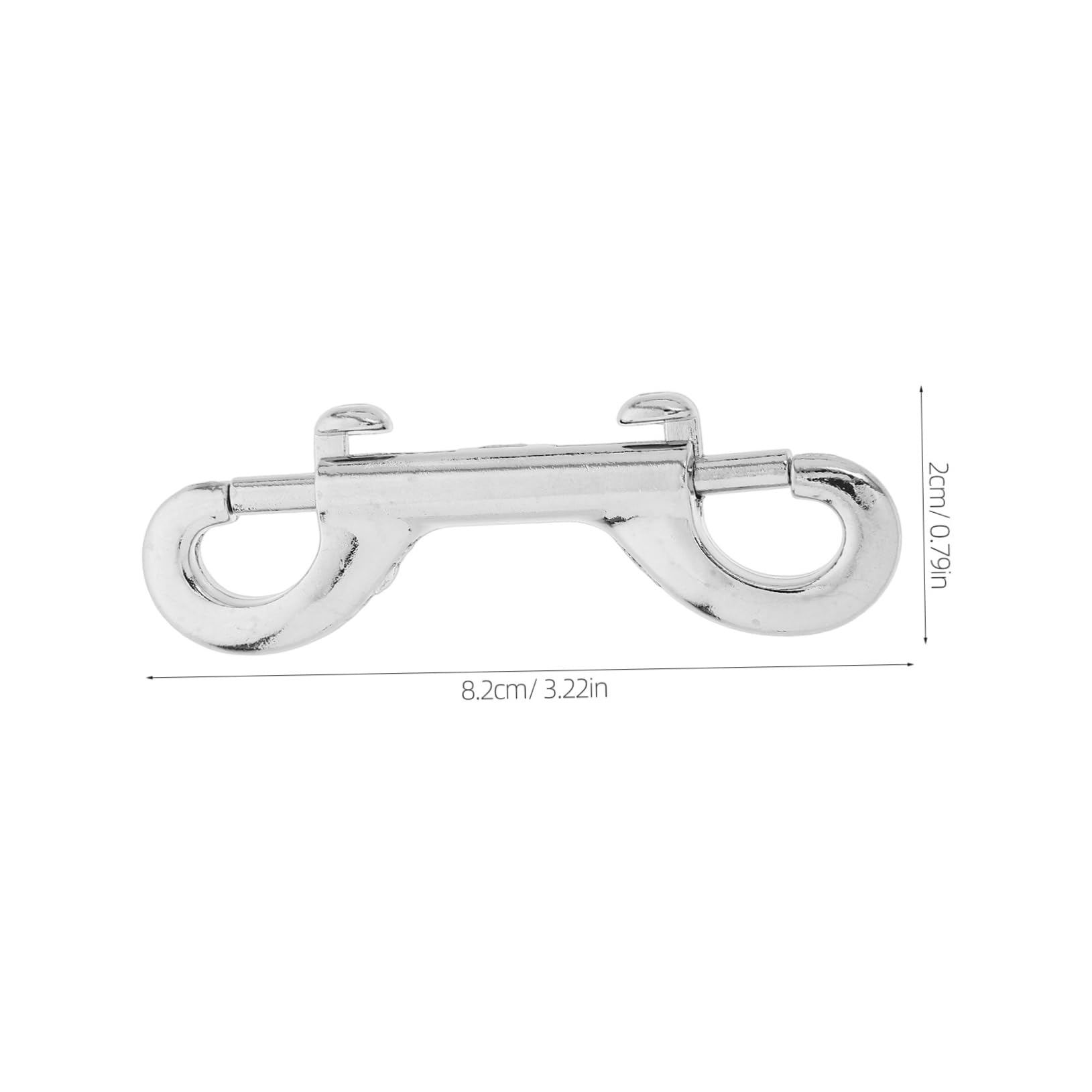 MUCKLILY Dog Leash Two Handles Rope Leashes for Dogs 6pcs Double Ended Bolt Snap Hooks