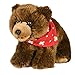 Pamer-Toys Animaux en peluche, animaux en peluche - Ours avec bandana - Marron