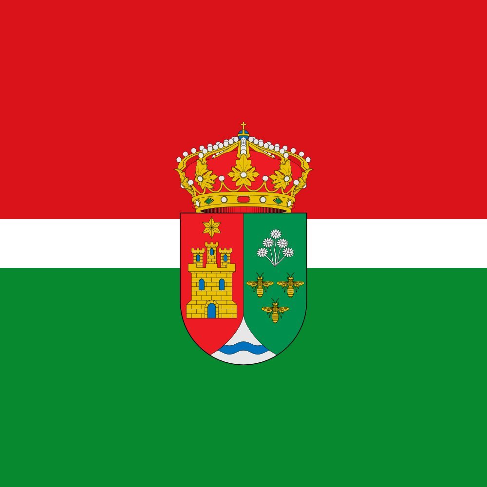 Drapeau Large Terradillos de Sedano drapeau officiel de collectivité