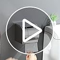 Amazon.com: Toilet Paper Holder, Wall Mounted Waterproof Paper Holder ...