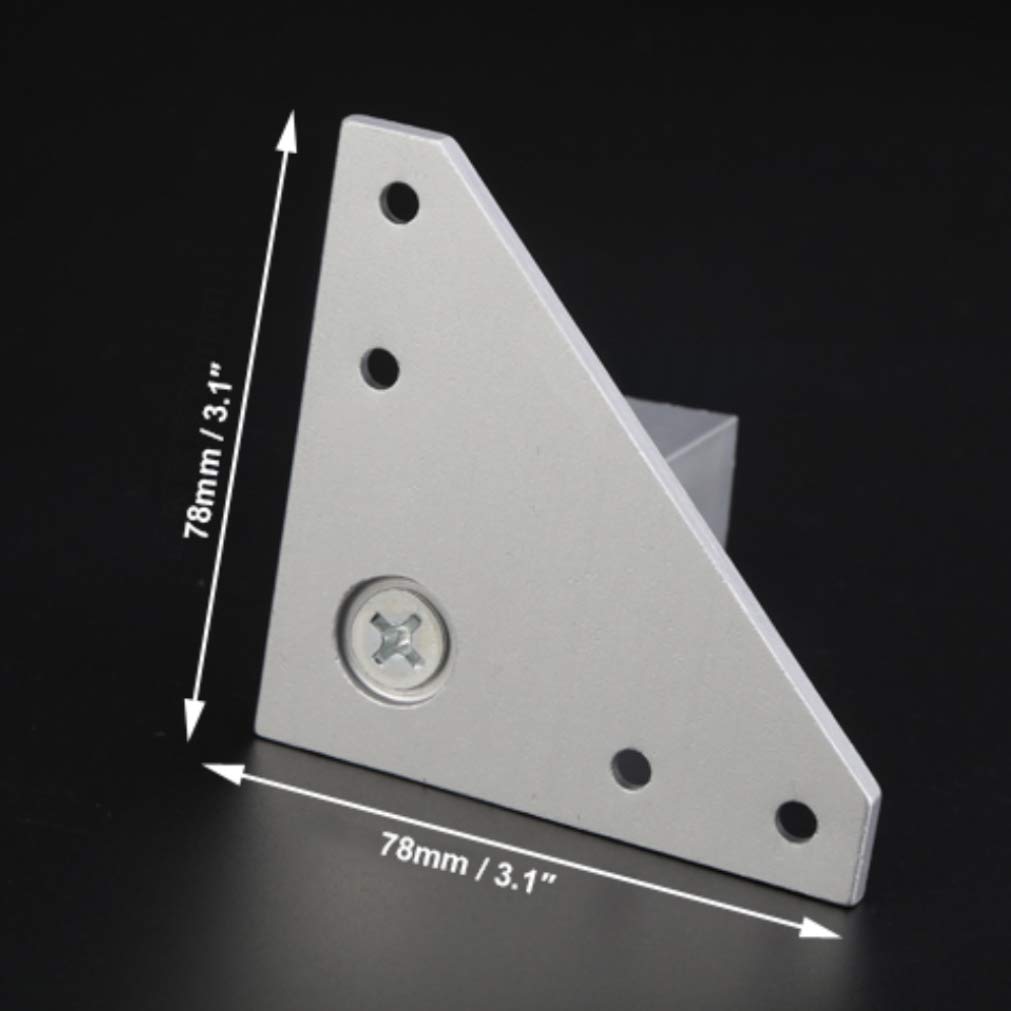 Nogi sofy, 4 sztuki, regulowane nóżki sofy, srebrne stopki ze stopu aluminium | anodowana powierzchnia nogi do mebli opcjonalna wysokość: 6-40 cm, materiałowe nóżki do sofy, salonu, biura, niska