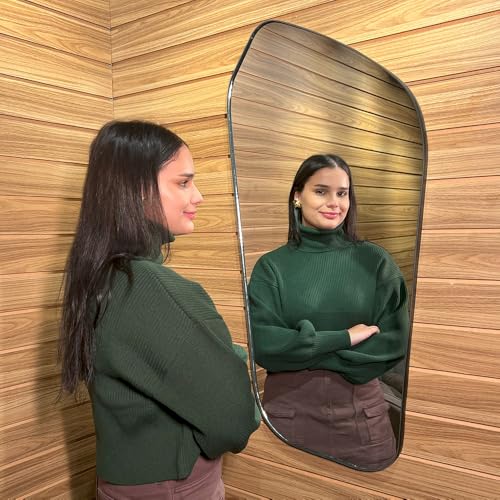 Espelho de Corpo Inteiro Dallas Orgânico (110x53 Preto)