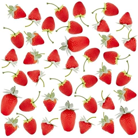 PH PandaHall Fraises Artificielles 54pcs Cover