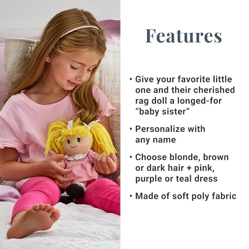 Muñeca de tela personalizada 10.5 pulgadas miniatura 3