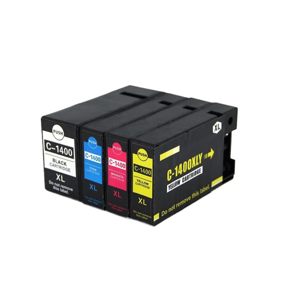 Cartuccia d'inchiostro compatibile con MAXIFY MB2340 MB2040 MB2140 MB2740 PGI-1400 PGI1400 PGI1400XL(3 set (12 pcs))