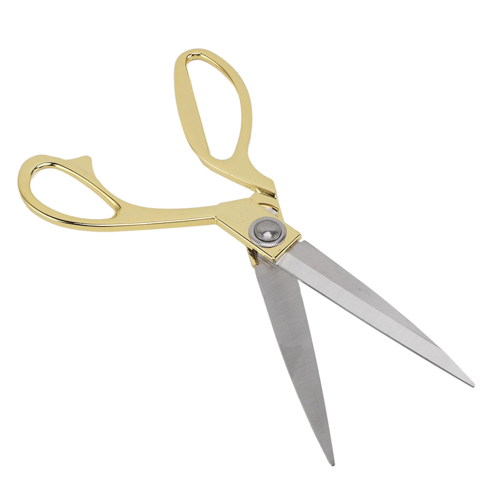 Nożyce do tkanin Uniwersalne nożyce krawieckie ze stali nierdzewnej do domowego cięcia skóry Krawiectwo Crafting Golden