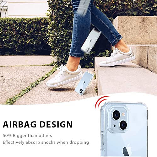 Caroki Crossbody Case For Iphone 14, Crossbody Hard Pc Phone Cover With Adjustable Nylon Neck Strap Clear Transparent Phone Case For Iphone 14-Black #TOP1