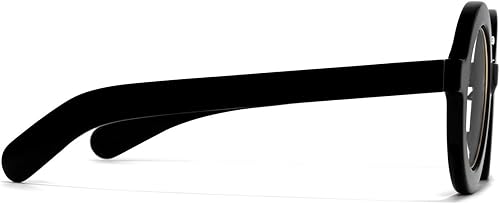 Miniatura 7 de VOOGLAM Gafas redondas retro con bloqueo de luz azul para mujeres y hombres, anti fatiga ocular, lentes UV, color salmón