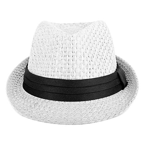 Westend Unisex Short Brim Fedora - Hats For Men & Women + Straw Fedora Hats, Cooling Mesh Hats, Fashion Fedora Hats 2023 #TOP2