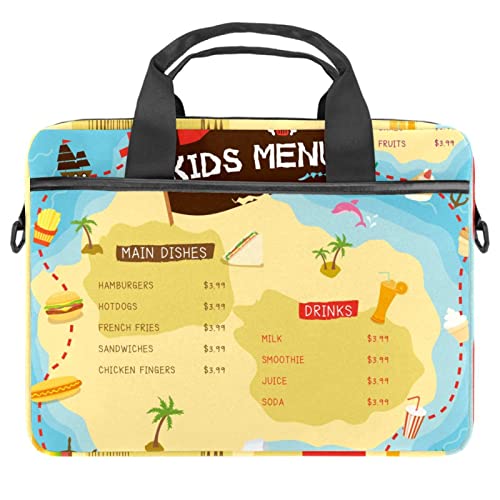 Menú para niños portátil bandolera bandolera maletín bandolera para 13 13.3 14.5 pulgadas...