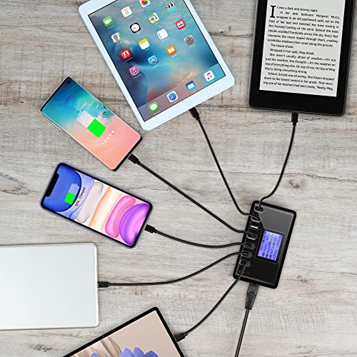 60W 8-Port USB Charging Station con 33% de descuento